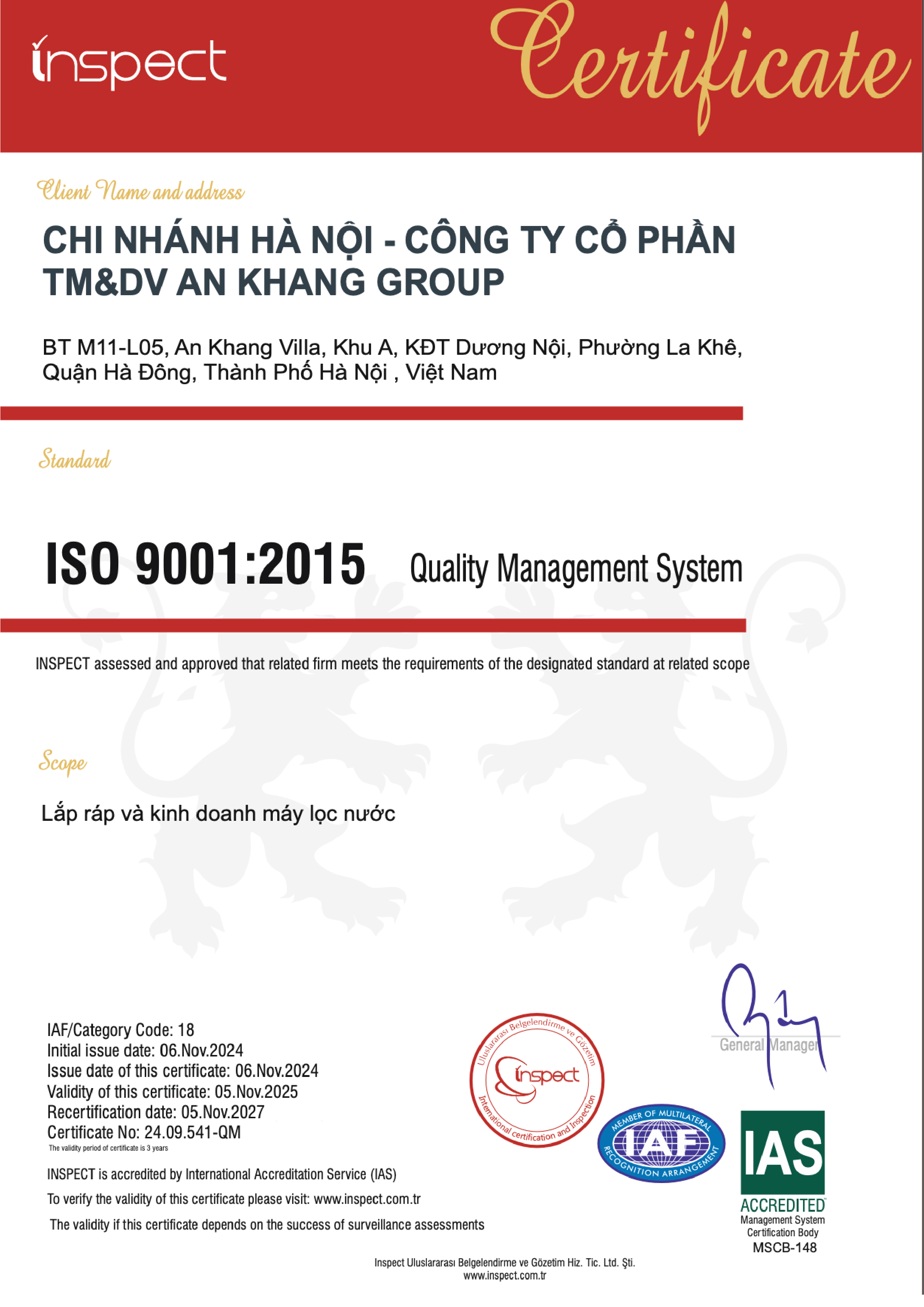 Chứng nhận Yoga Thành phố Hà Nội